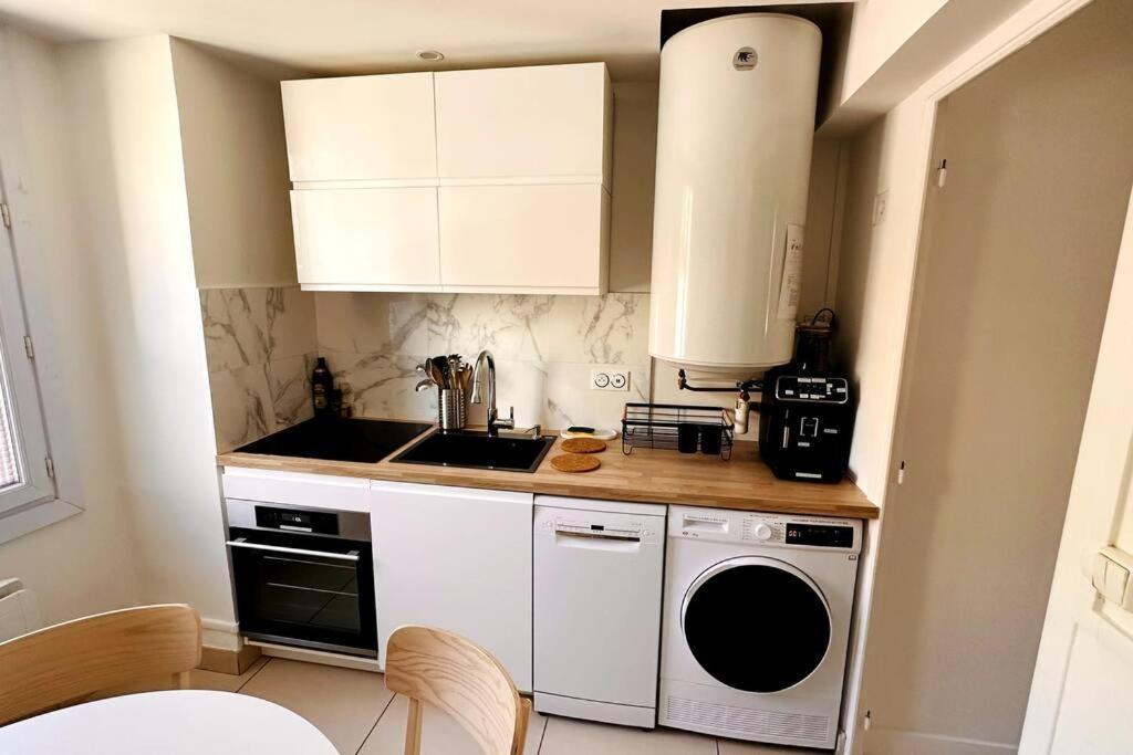 Appartement 3 Chambres + Parking A Lyon 7 Bagian luar foto