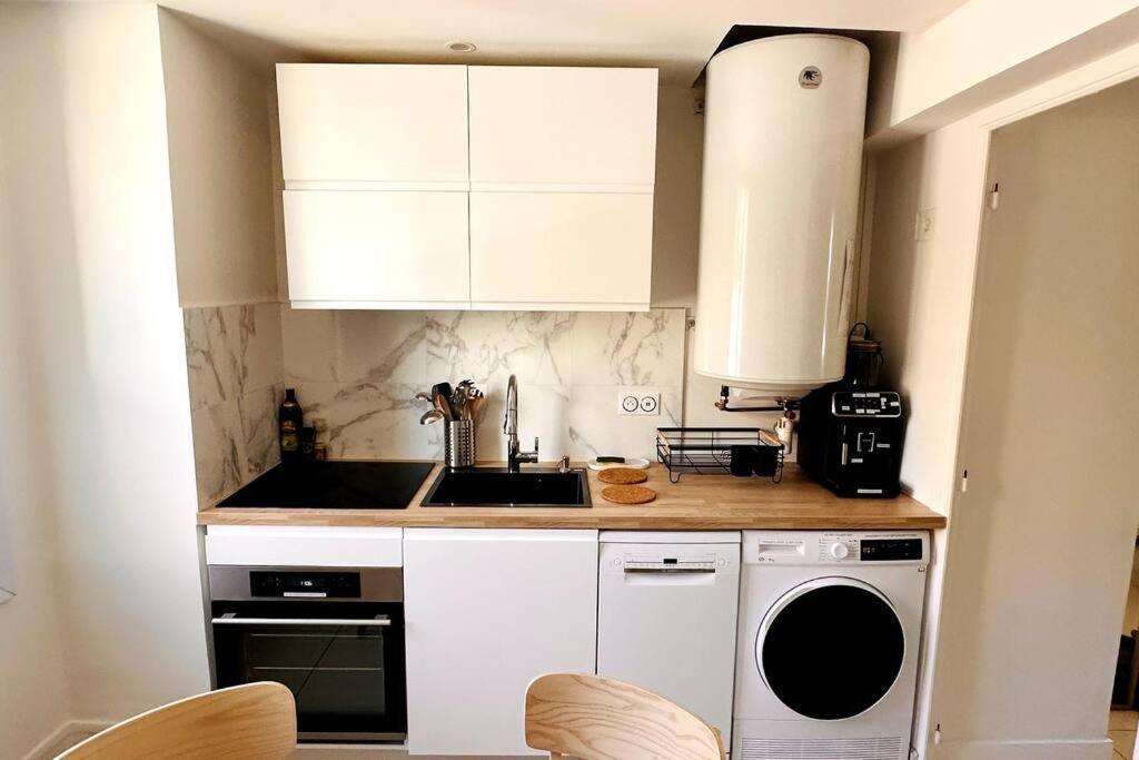Appartement 3 Chambres + Parking A Lyon 7 Bagian luar foto